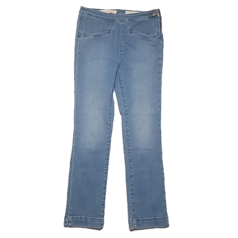 Pilcro & The Letterpress Anthropologie High Rise Denim Legging Jeans Size 25